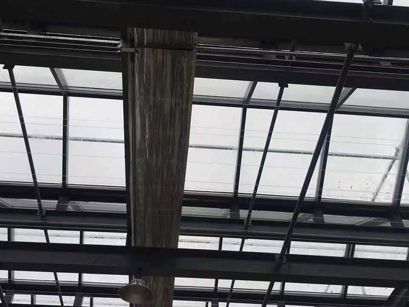 撫州南城農(nóng)業(yè)展覽館室內(nèi)外電動(dòng)遮陽(yáng)幕及電動(dòng)排煙窗